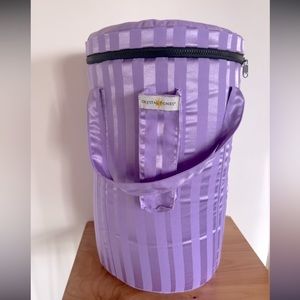 NEW  7” Purple Silk Practitioner case💛 Crystal Tones for Crystal Singingbowls ✨